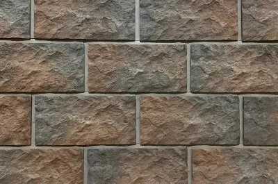 Фиброцементные панели КАНЬОН коллекция Большой Сколотый Камень 44