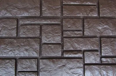 Фасадная панель Аэлит дворцовый камень Коричневый