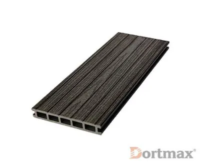 Террасная доска из ДПК FOLK PLUS Черный
