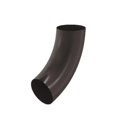 Водосток Aquasistem, система 150/100 - Колено трубы RR 32 Тёмно-Коричневый