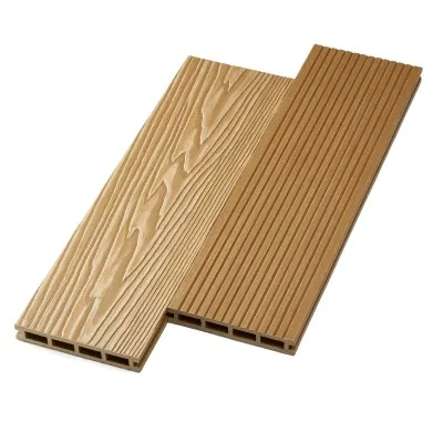 Террасная доска ДПК NanoWood двусторонняя New 3D тиснение + вельвет Орех