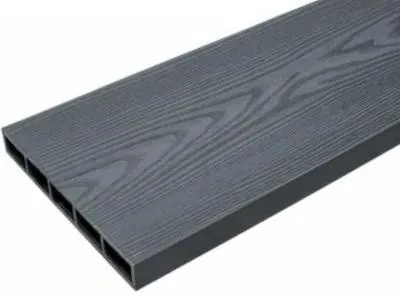 Доска  для грядок из ДПК NauticPrime 3D серый 300х30х2950