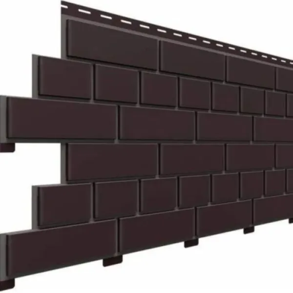 Фасадная панель Доломит Кирпич, Коричневый купить в Энгельсе