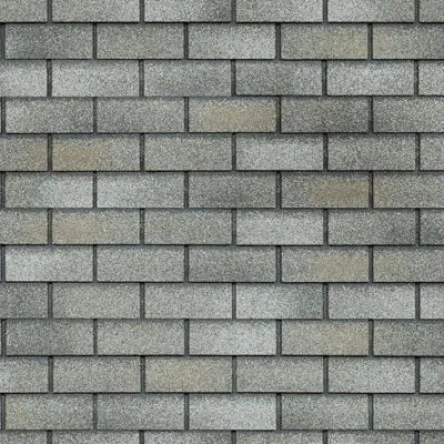 Фасадная плитка битумная, Технониколь HAUBERK кирпич Серо-бежевый