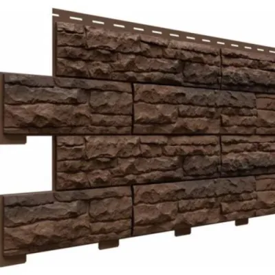Фасадная панель Скалистый риф Премиум Сафари