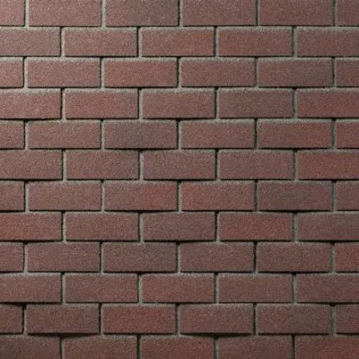 Фасадная плитка битумная, Технониколь HAUBERK кирпич Обожжённый