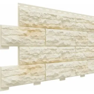 Фасадная панель Скалистый риф Премиум Дюна