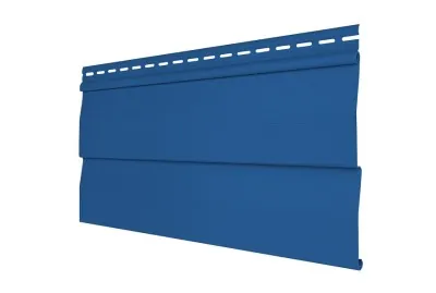 Виниловый сайдинг Tecos - корабельный брус, сапфир