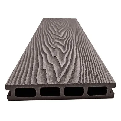 Террасная доская ДПК NanoWood Double 3D Венге