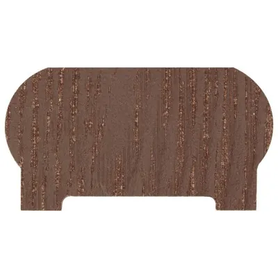 Заглушка торцевая для перил из ДПК Faynag Шоколад