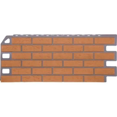 Фасадная панель FineBer, Кирпич, Бежевый