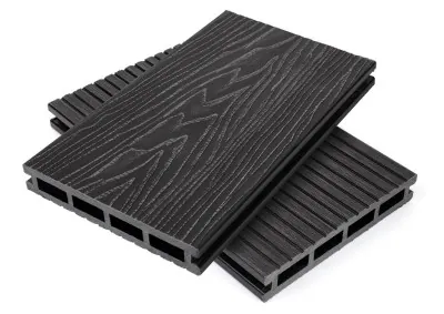 Террасная доская ДПК NanoWood Nature 3D пустотелая Графит