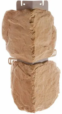 Наружный угол бутовый камень (греческий), 0,44 х 0,18м (н)