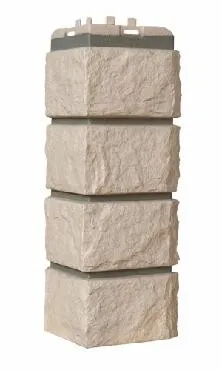 Угол Grand Line Камень Колотый премиум Бежевый (шампань)