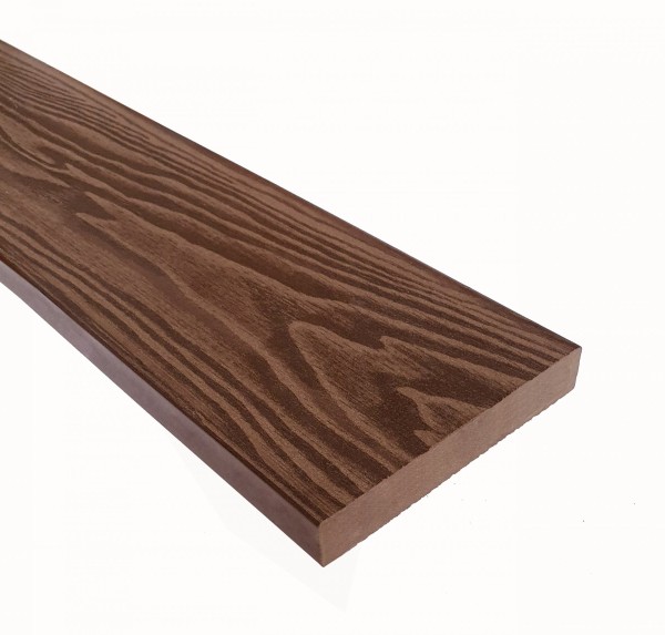 Террасная доска из ДПК Terrapol Смарт 3D Полнотелая без паза Орех Милано купить в Энгельсе