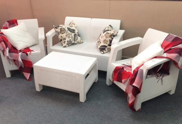 Комплект Yalta Terrace Set белый купить в Энгельсе