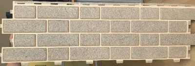 Цокольный сайдинг Tecos МИХЕЛЕН Бежевый