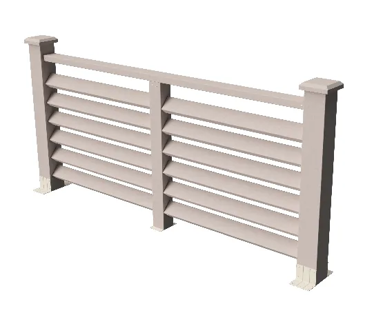 Ограждения декоративное ДПК GRINDERDECO Босфор выбеленый дуб купить в Энгельсе