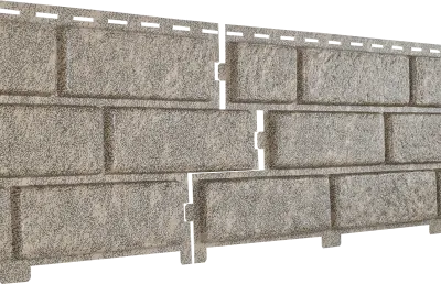 Фасадная панель Ю-Пласт Стоун Хаус Кирпич Бежевый