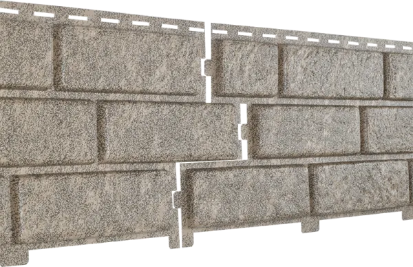 Фасадная панель Ю-Пласт Стоун Хаус Кирпич Бежевый купить в Энгельсе