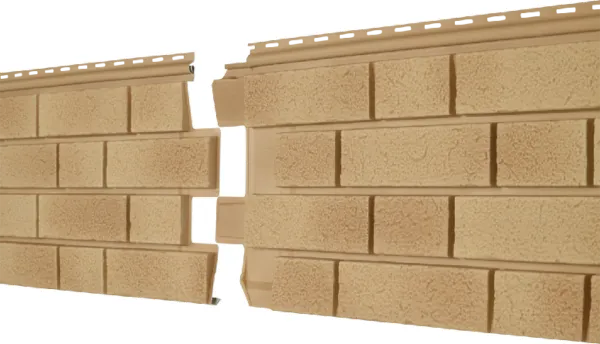 Фасадная панель Ю-пласт Стоун Хаус S-Lock Клинкер Балтик светлая медь купить в Энгельсе