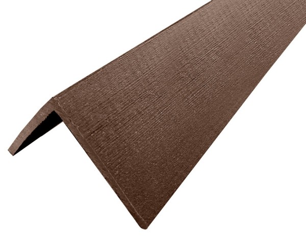 Уголок ДПК для сайдинга 70x70x3000мм Коричневый купить в Энгельсе