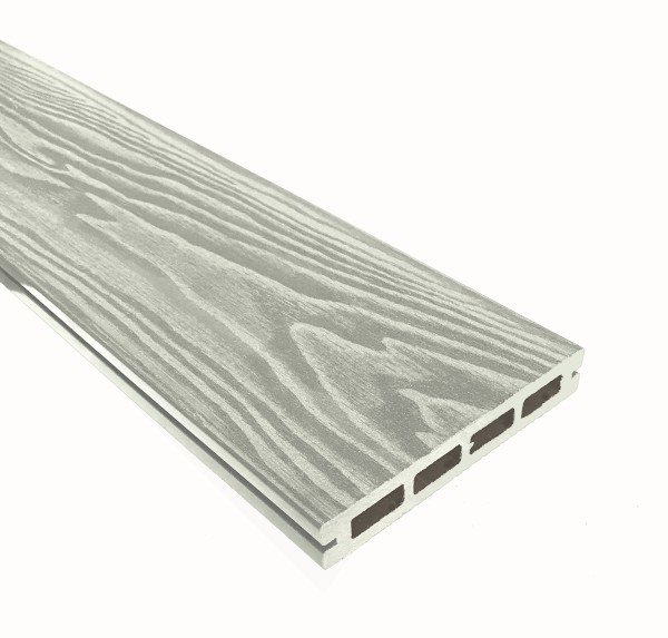 Террасная доска из ДПК Terrapol Смарт 3D Пустотелая с пазом Дуб беленый купить в Энгельсе