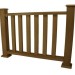 Ограждения из ДПК WOODVEX Кофе купить в Энгельсе