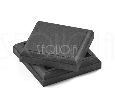 Комплект крышка/юбка для столба SEQUOIA GRAY купить в Энгельсе