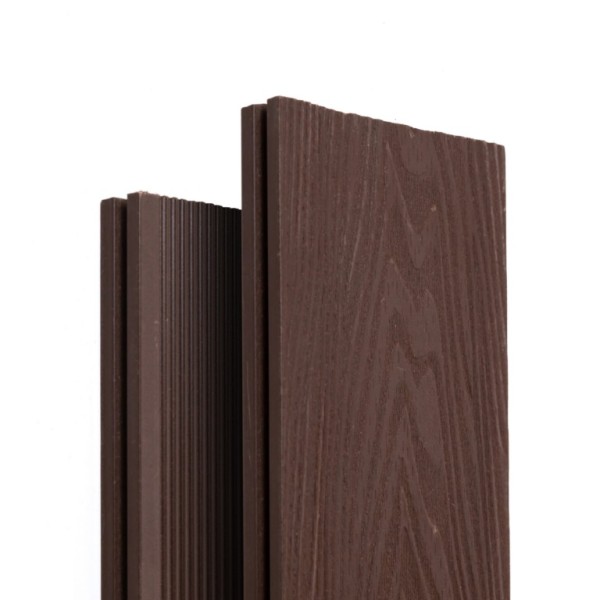 Террасная доска Ecodecking Экстра 3D полнотелая Графит купить в Энгельсе