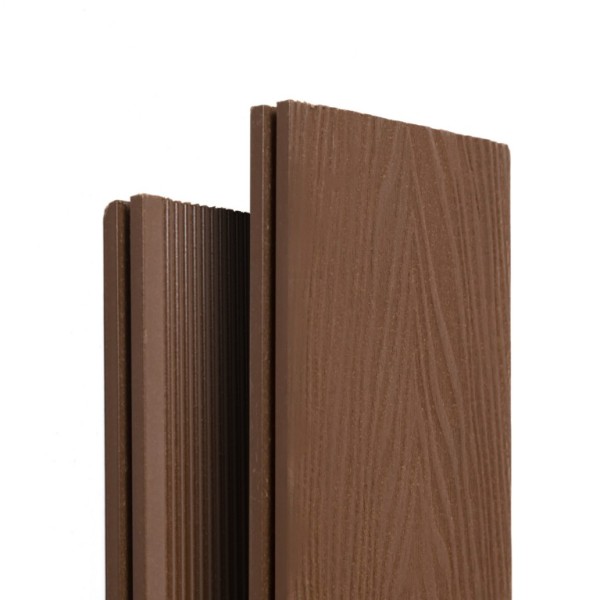 Террасная доска Ecodecking Экстра 3D полнотелая Шоколад купить в Энгельсе