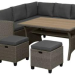 Комплект мебели AFINA плетеной из иск. ротанга AFM-307G-Grey купить в Энгельсе
