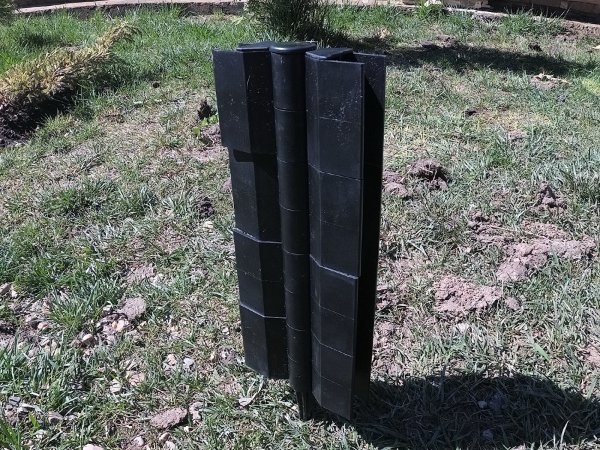 Угловой элемент поворотный, пластиковый от 60° до 300° для доски 300х30 мм из ДПК чёрный Holzhof купить в Энгельсе