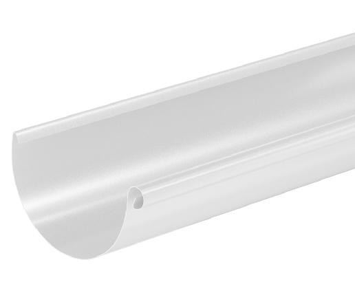 Водосток Aquasistem, система 125x90 - Водосточный желоб 3.00м RAL 9003 Белый купить в Энгельсе