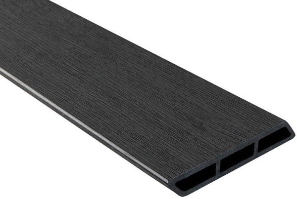 Доска Ромбус 3D ДПК Outdoor STORM BLACK черная купить в Энгельсе