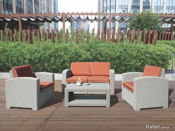 Уличные диваны и кресла коллекции Rattan Premium 4 купить в Энгельсе