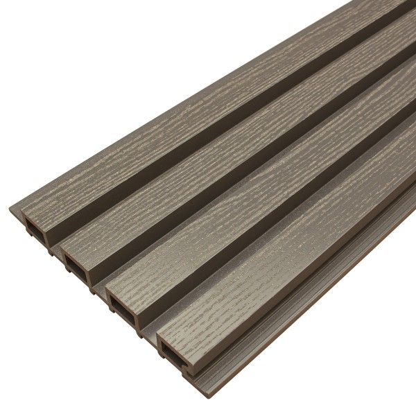 Фасадная доска из ДПК Faynag Wood Рейка Графит купить в Энгельсе