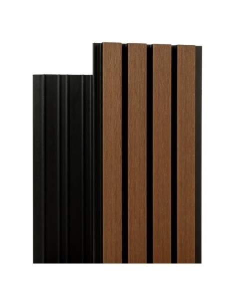 Фасадная реечная панель Ecodecking Скай коэкструзия 200х20х3000 Тик купить в Энгельсе