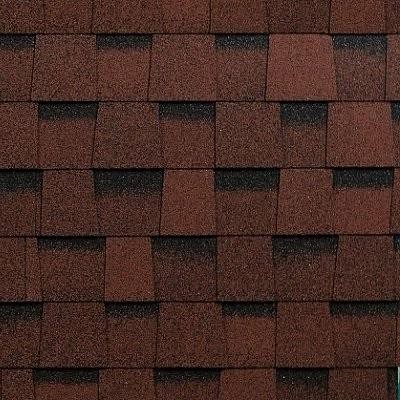 Двухслойная ламинированная черепица Shinglas, серия Фазенда – Красный купить в Энгельсе