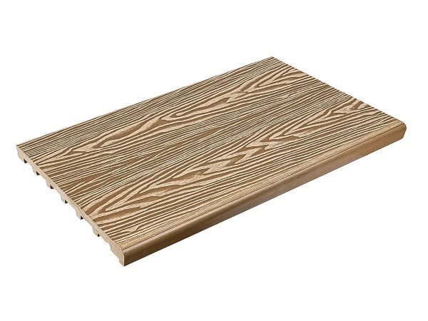 Ступень полнотелая из ДПК Deckart Step 3D Орех купить в Энгельсе