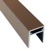 П-профиль Алюминиевый EasyDecking 35x25 Венге купить в Энгельсе
