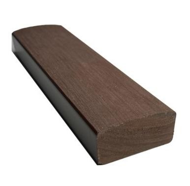 Лавочный брус Ecodecking Некст полнотелый брашированный 70х35 шоколад купить в Энгельсе