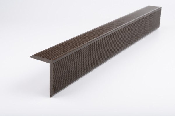 Угол торцевой Ecodecking Титан 60х40х3000 Шоколад купить в Энгельсе