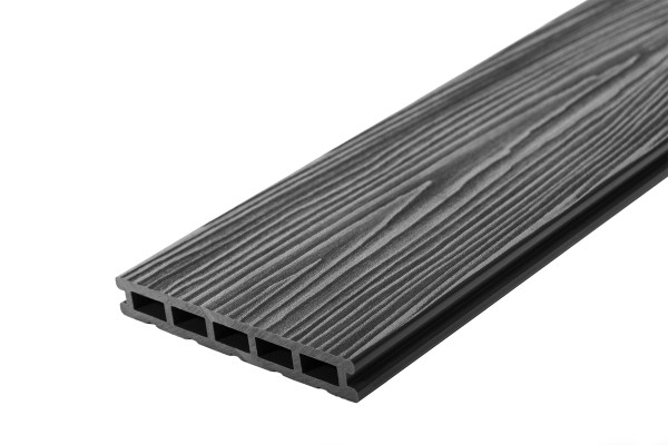 Террасная доска из ДПК RusDecking Unodeck Mogano - Графит купить в Энгельсе
