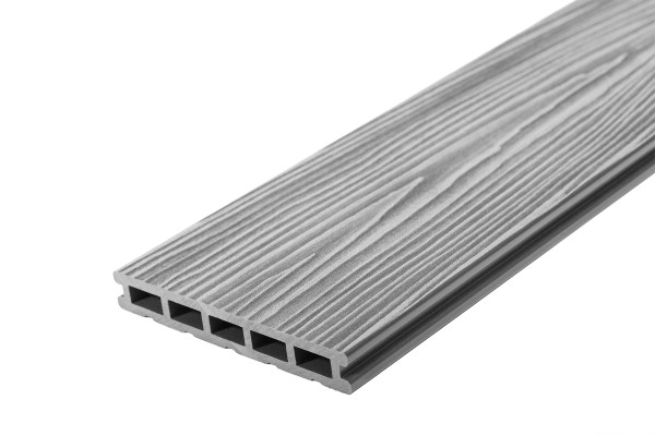 Террасная доска из ДПК RusDecking Unodeck Mogano - Серый купить в Энгельсе