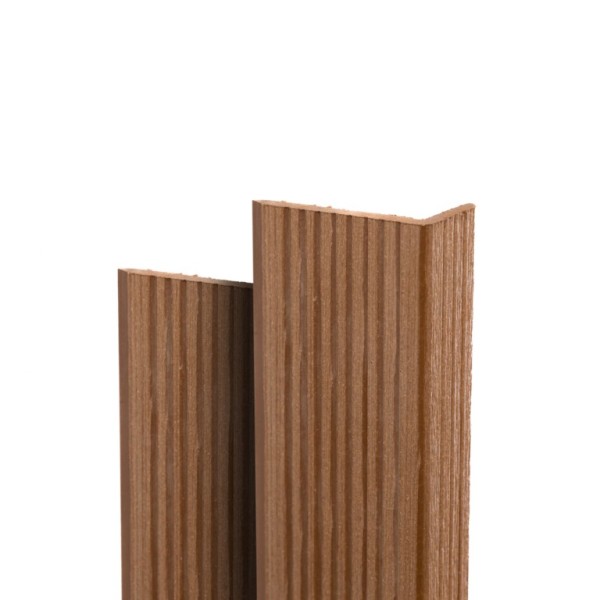 Угол торцевой Ecodecking Техно 70х35x3000 Бронза купить в Энгельсе