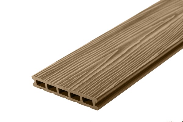 Террасная доска из ДПК RusDecking Unodeck Mogano - Орех купить в Энгельсе