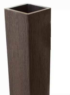 Столб опорный Woodvex Co-Extrusion Венге купить в Энгельсе