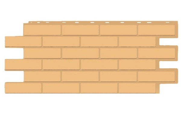 Фасадная панель T-Siding Кирпич Модерн Эко Крем купить в Энгельсе