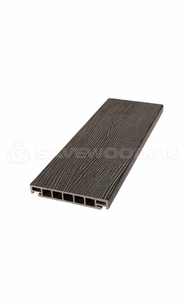 Террасная доска из ДПК SW Salix (S) (R) темно-коричневый купить в Энгельсе